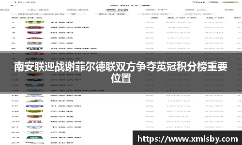 南安联迎战谢菲尔德联双方争夺英冠积分榜重要位置
